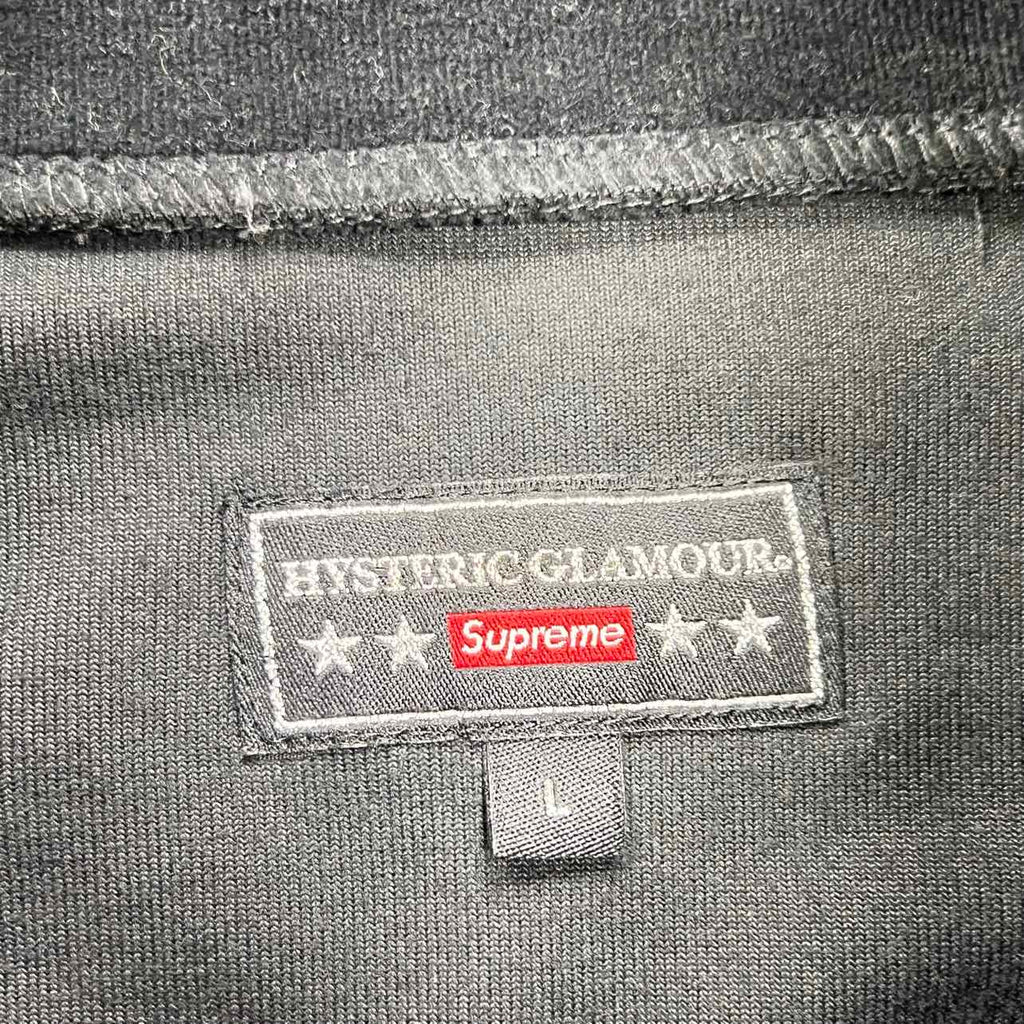Supreme Jacket "HYSTERIC GLAMOUR" Black Used Size L