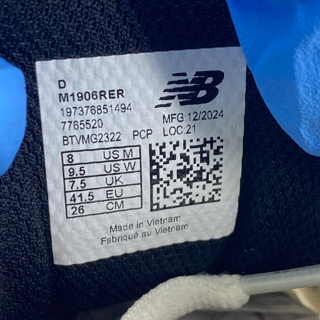 New Balance 1906r "Silver Black" 2024 New Size 8