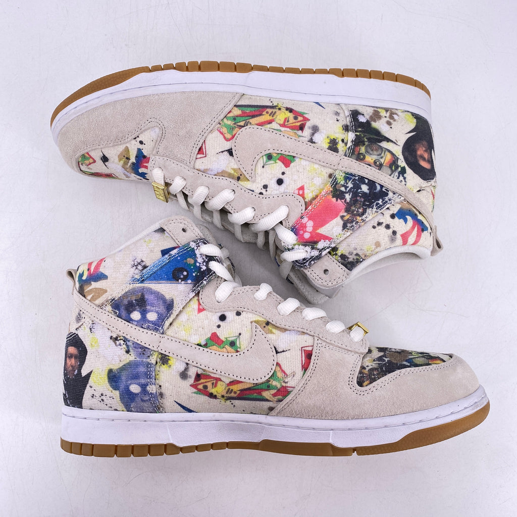 Nike SB Dunk High "Supreme Rammellzee" 2023 Used Size 10.5