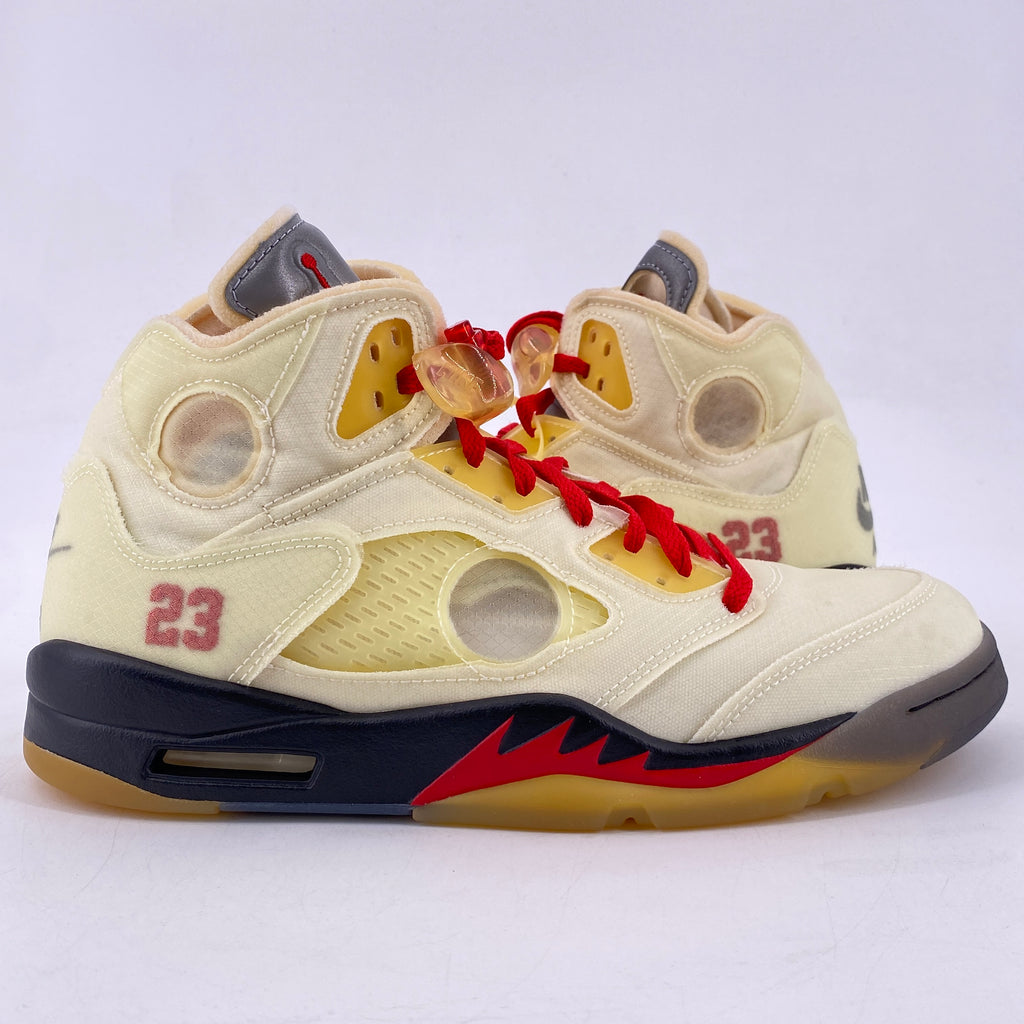 Air Jordan 5 Retro "Ow Sail" 2020 Used Size 10.5