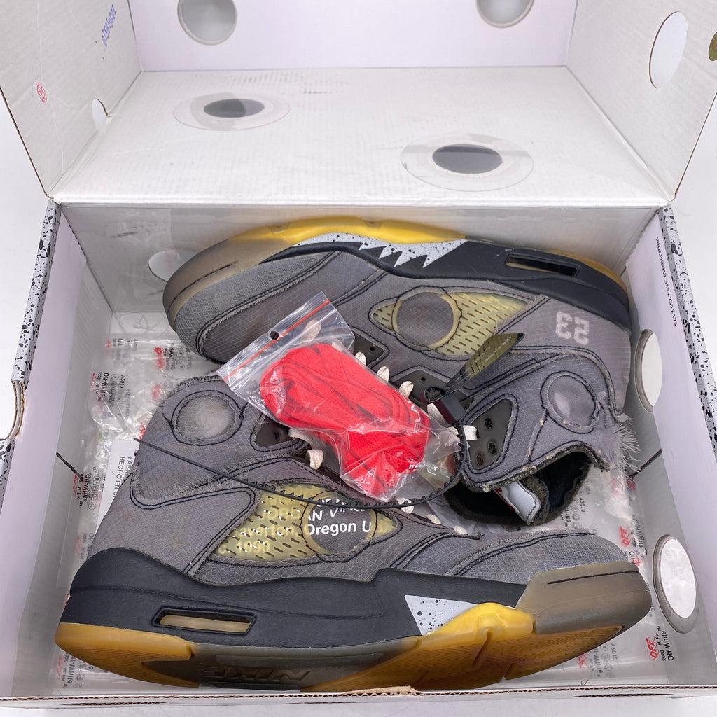 Air Jordan 5 Retro "Ow Black" 2020 Used Size 9.5