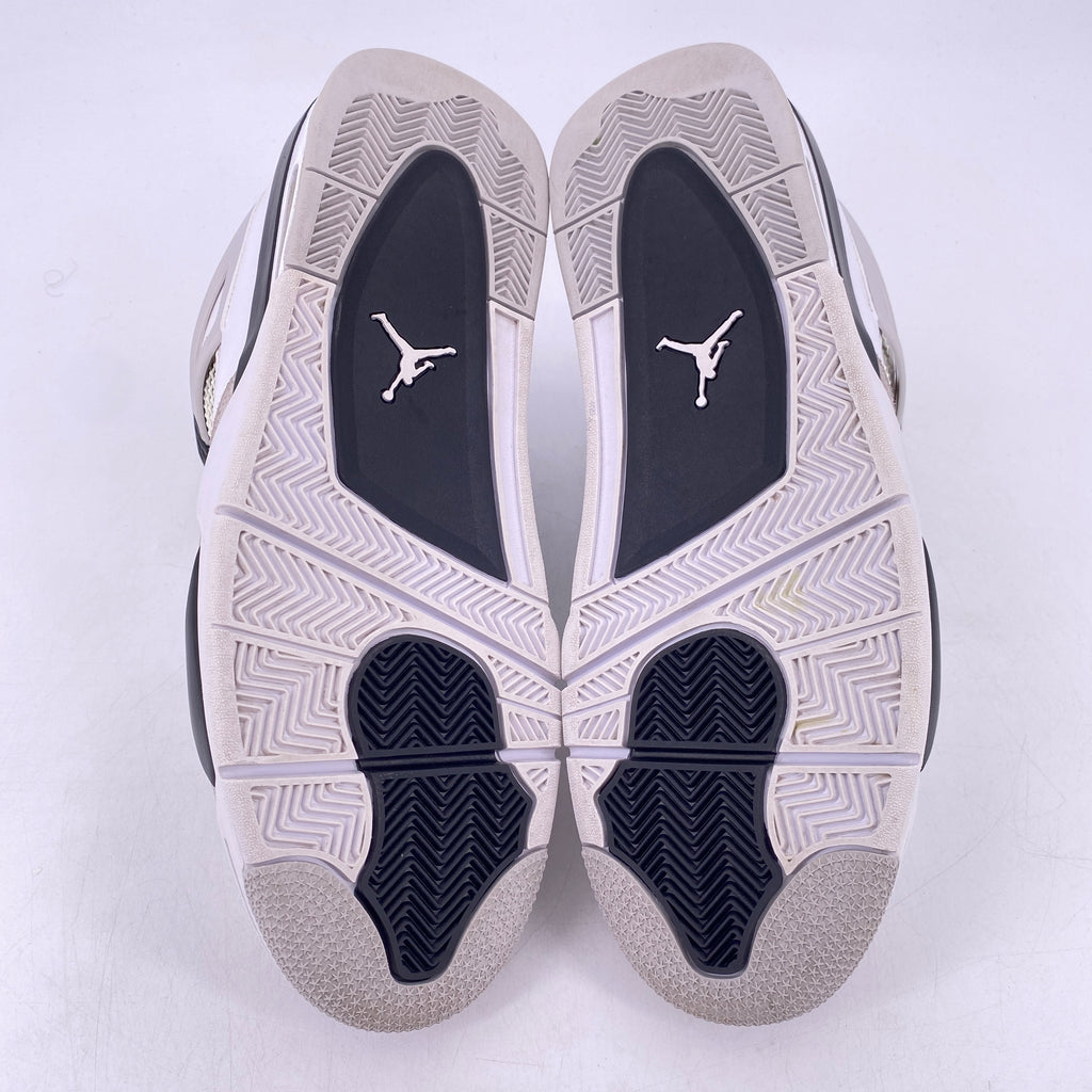 Air Jordan 4 Retro "Military Black" 2022 Used Size 14