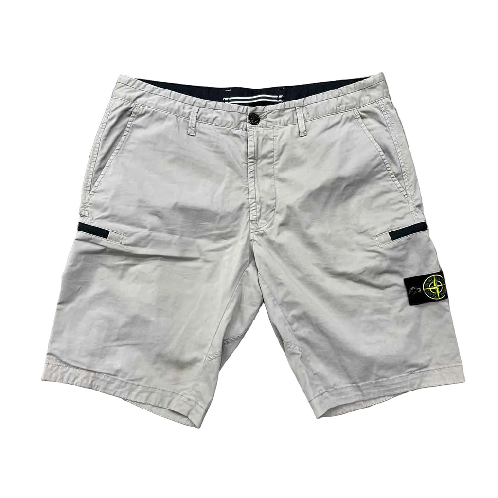 Stone Island Shorts "PATCH" Grey Used Size 36