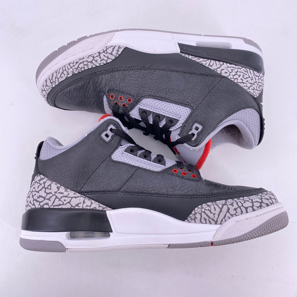 Air Jordan 3 Retro "Black Cement" 2018 Used Size 8.5
