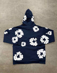 Denim Tears Hoodie "COTTON WREATH" Navy New Size L