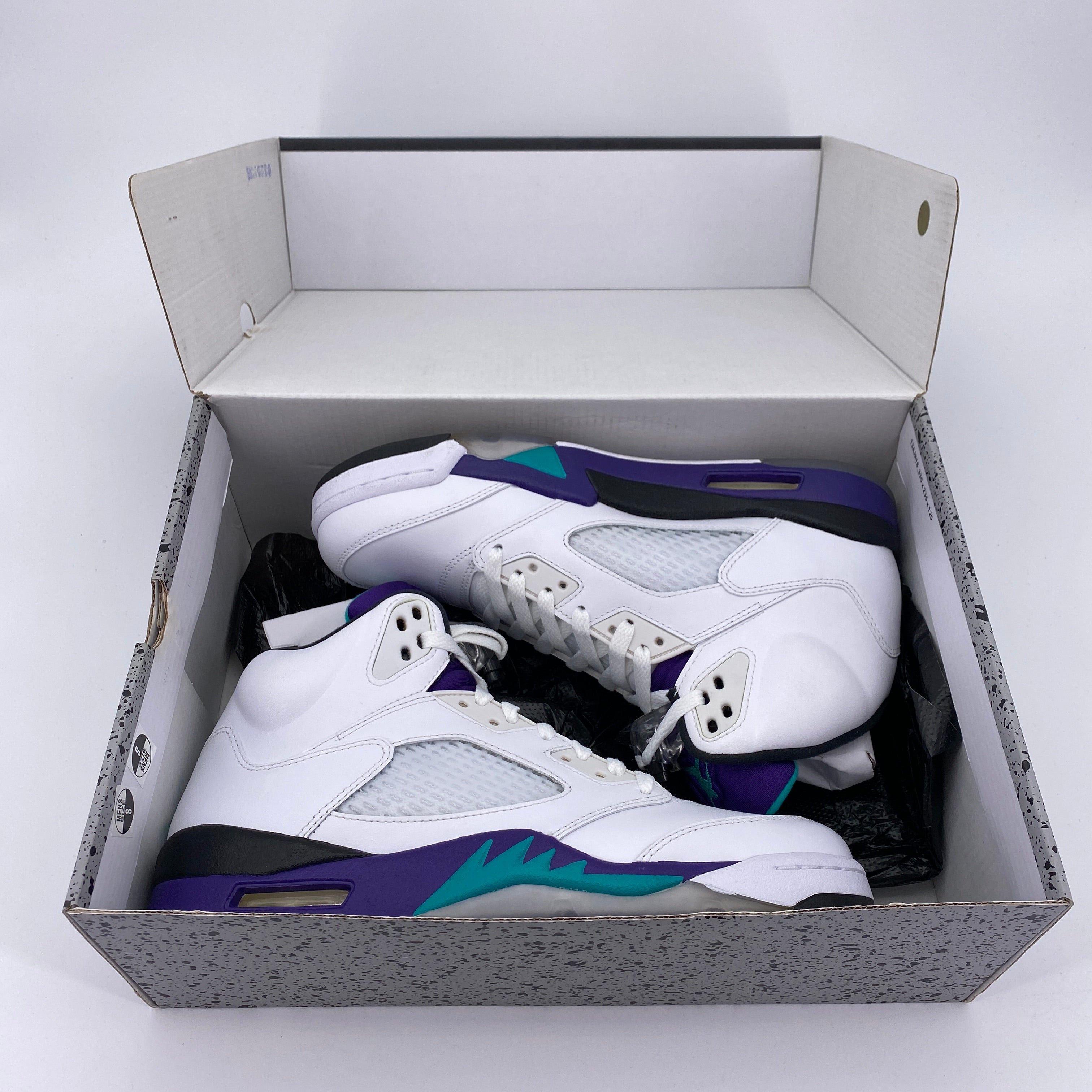 Air Jordan 5 Retro &quot;Grape&quot; 2013 New Size 8