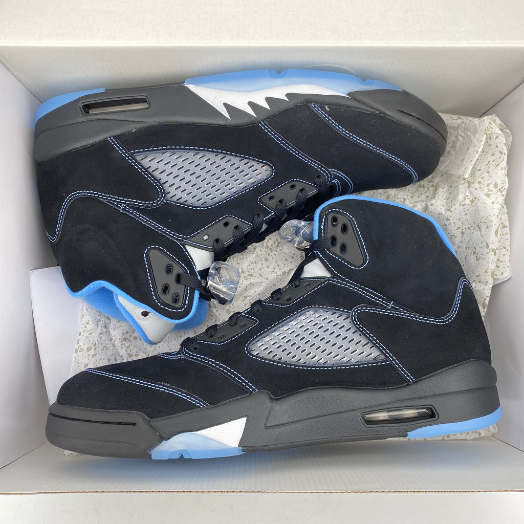 Air Jordan 5 Retro "Black University Blue" 2026 New Size 11