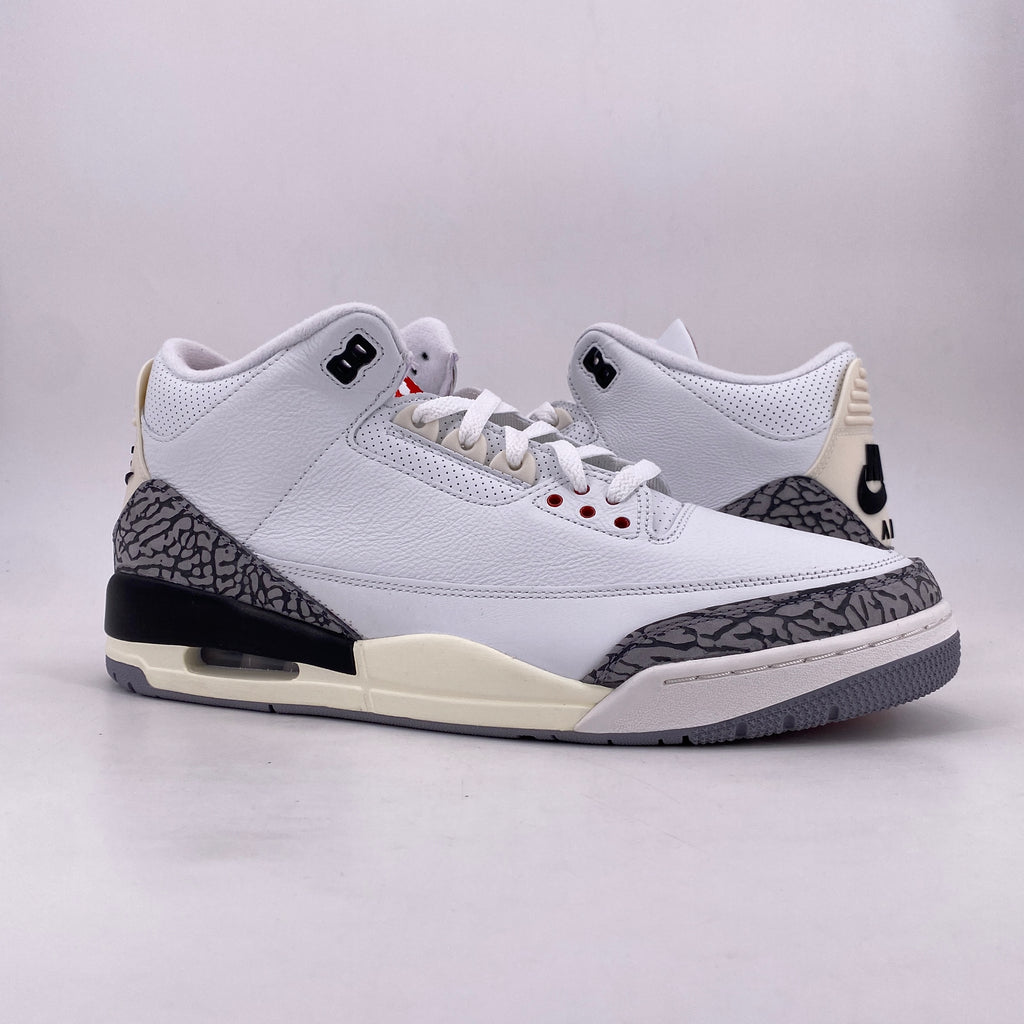 Air Jordan 3 Retro "White Cement" 2023 New Size 14