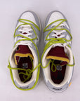 Nike Dunk Low / OW "LOT 8" 2021 Used Size 11.5