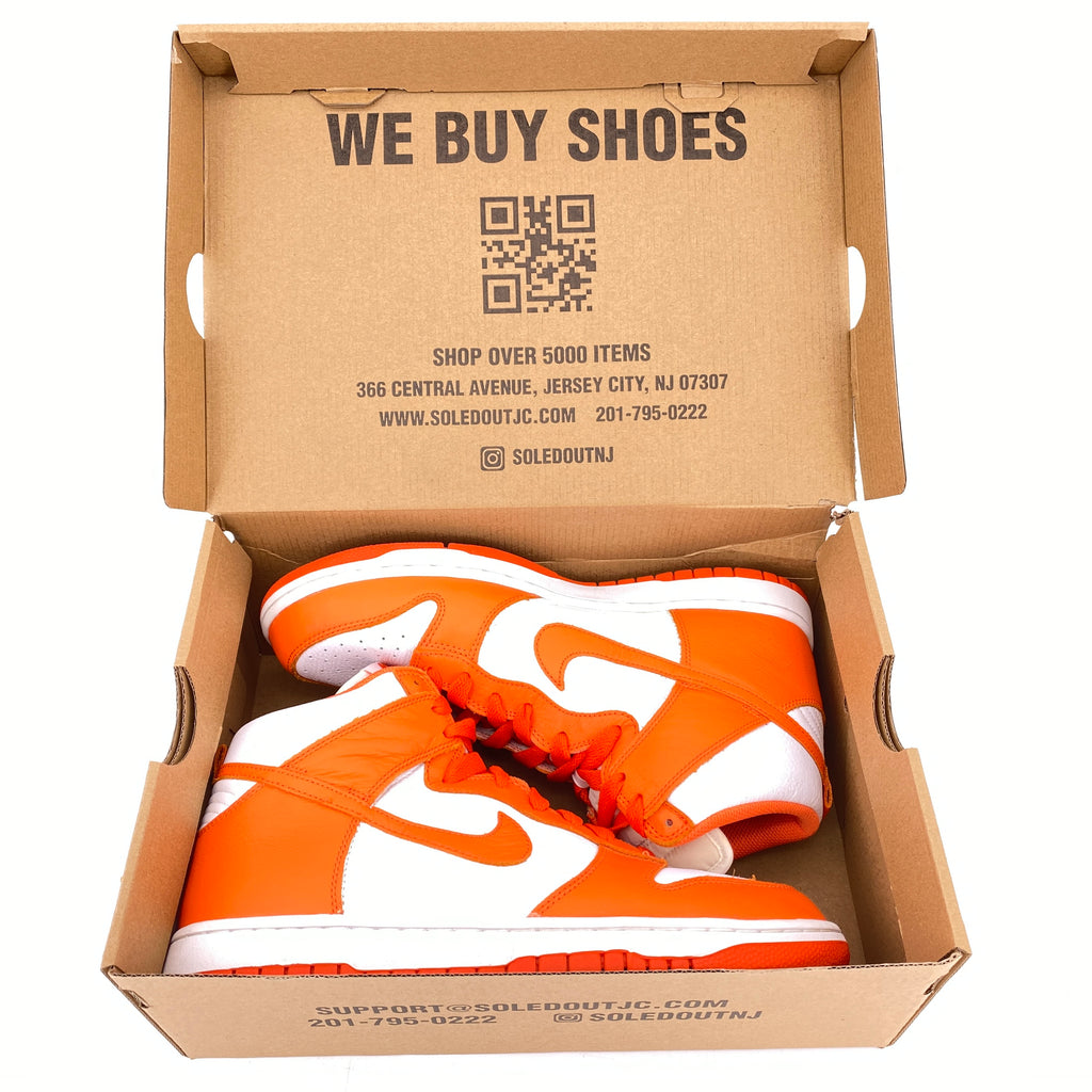 Nike Dunk High "Syracuse" 2016 Used Size 10.5