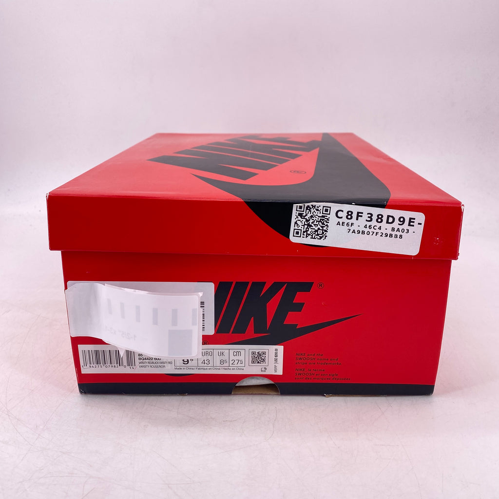Air Jordan 1 Retro High 85 "Varsity Red" 2020 New Size 9.5