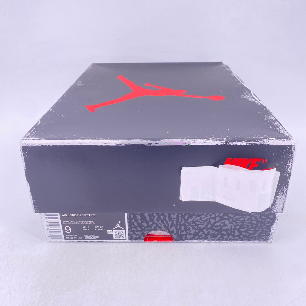 Air Jordan 3 Retro "White Cement Reimagined" 2023 New Size 9