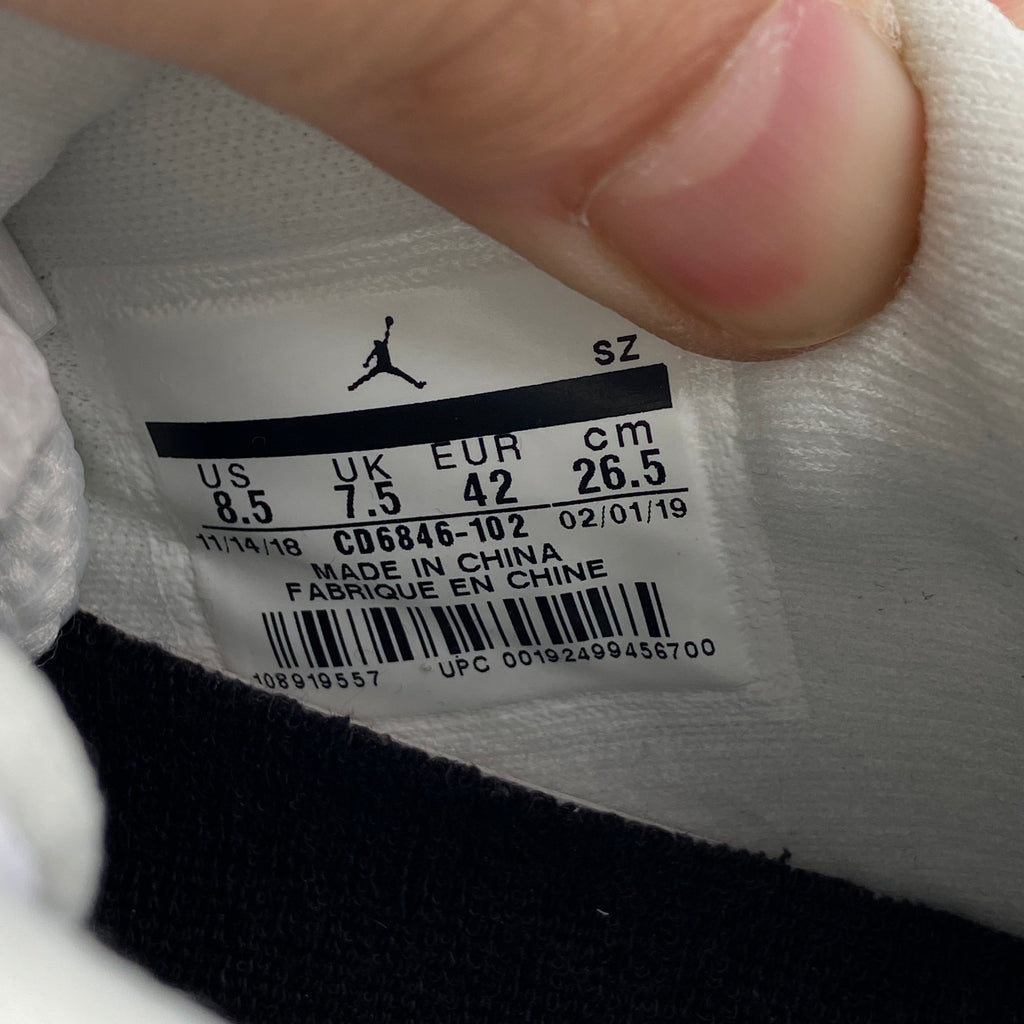 Air Jordan 11 Retro Low "Snake Navy" 2019 New Size 8.5