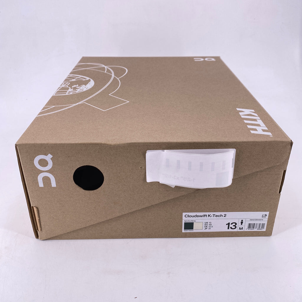 ON Cloudswift K-Tech 2 "Kith Spirulina Barely" 2026 Used Size 13
