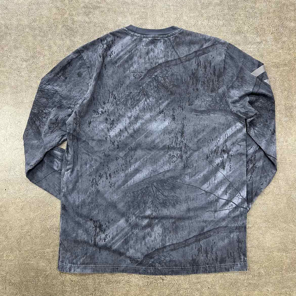 Palace Long Sleeve "TREELINE" Grey Used Size XL