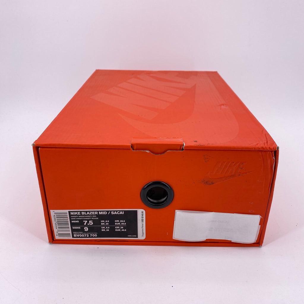 Nike Blazer Mid / Sacai "Snow Beach" 2019 New Size 7.5