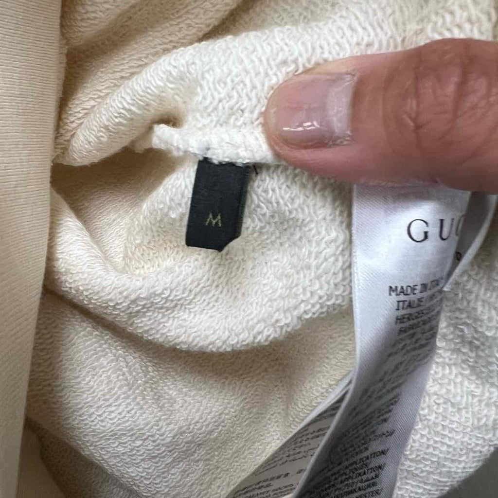 Gucci Hoodie "DORAEMON" White Used Size M