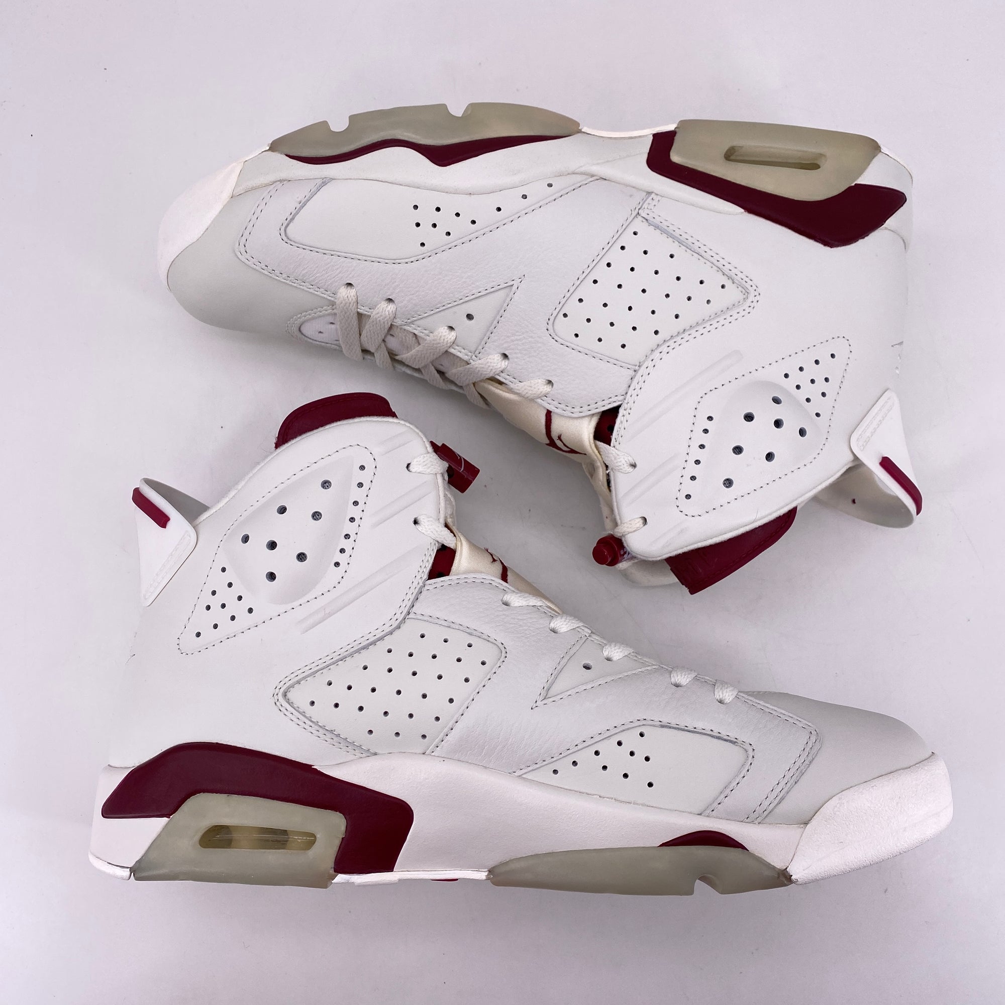 Air Jordan 6 Retro &quot;Maroon&quot; 2015 Used Size 12