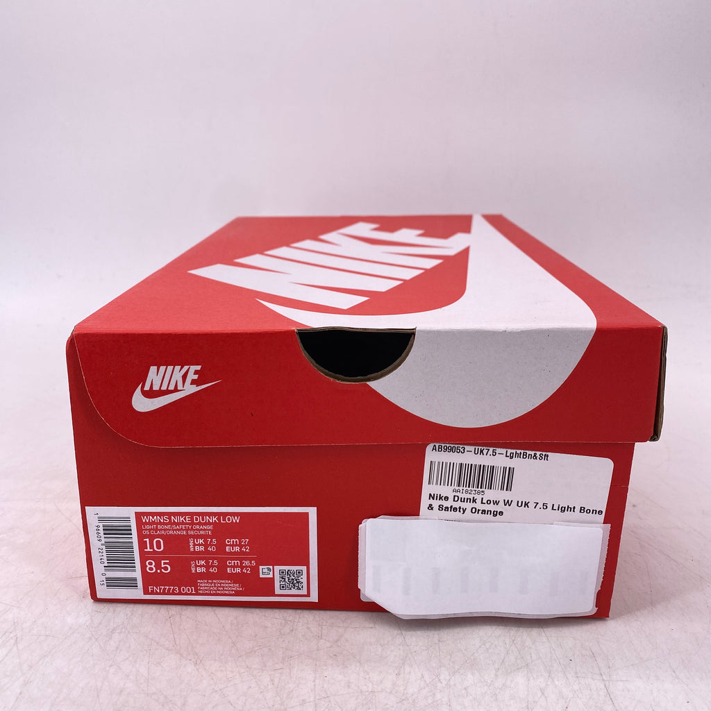 Nike (W) Dunk Low "Cracked Orange" 2023 New Size 10W