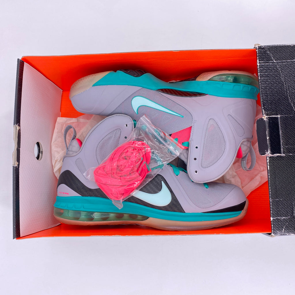Nike Lebron 9 "South Beach" 2012 New Size 9.5