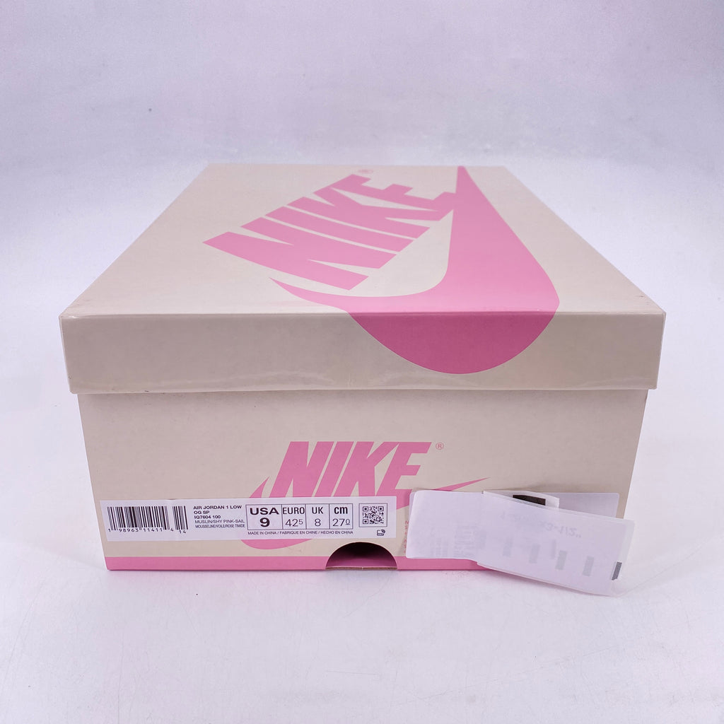 Air Jordan 1 Low OG SP "Travis Scott Shy Pink" 2026 New Size 9