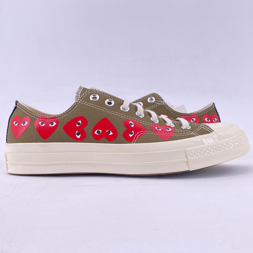 Converse All Star 70 Ox "Cdg Heart Green"  New Size 9