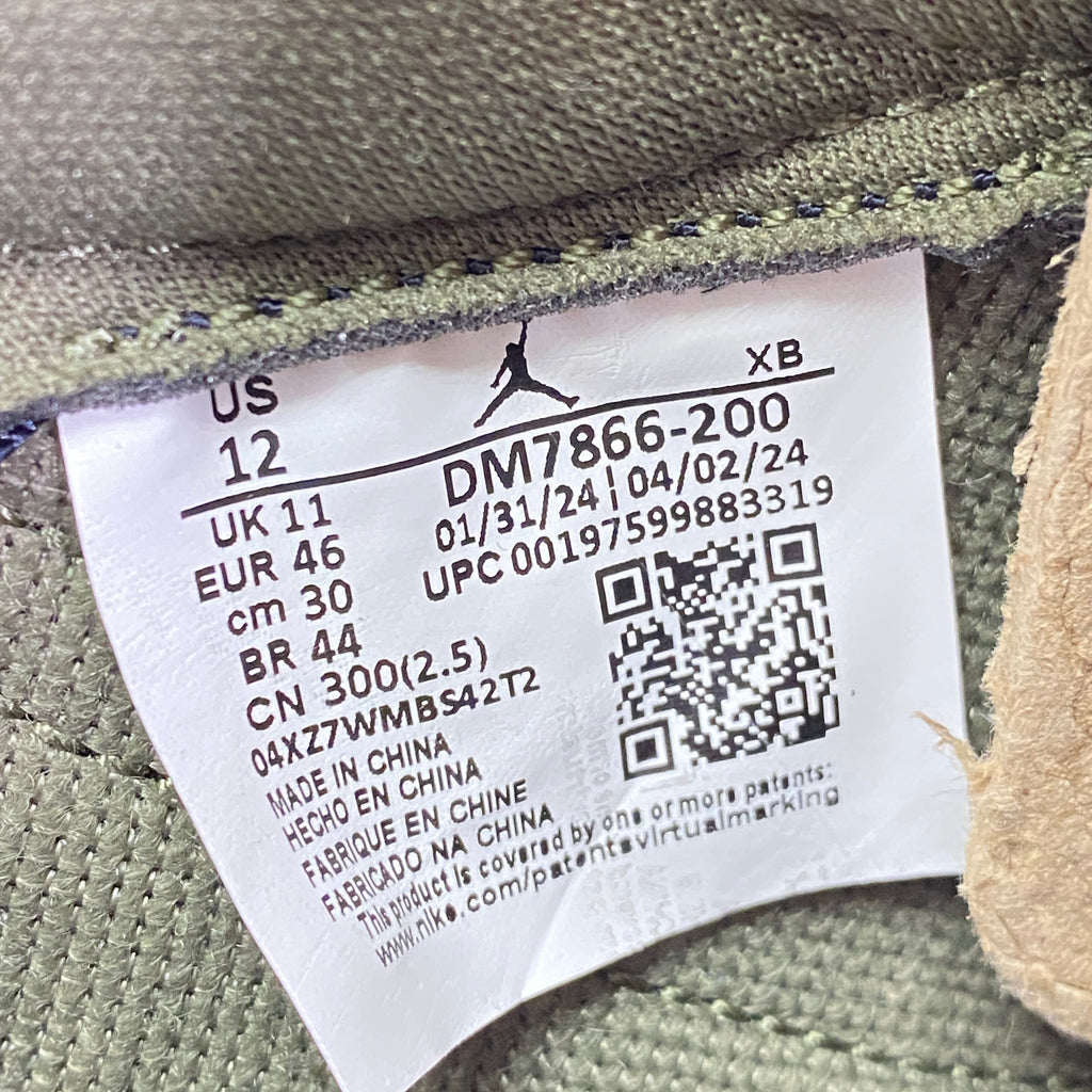 Air Jordan 1 Low OG SP "Travis Scott Medium Olive" 2024 New Size 12