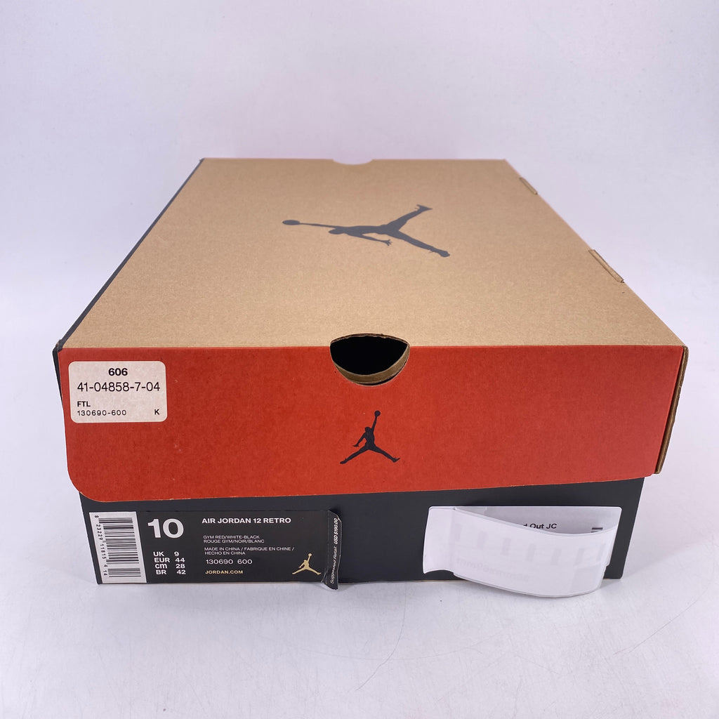 Air Jordan 12 Retro "Gym Red" 2016 Used Size 10