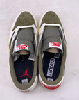 Air Jordan 1 Low OG SP "Travis Scott Medium Olive" 2024 New Size 9.5