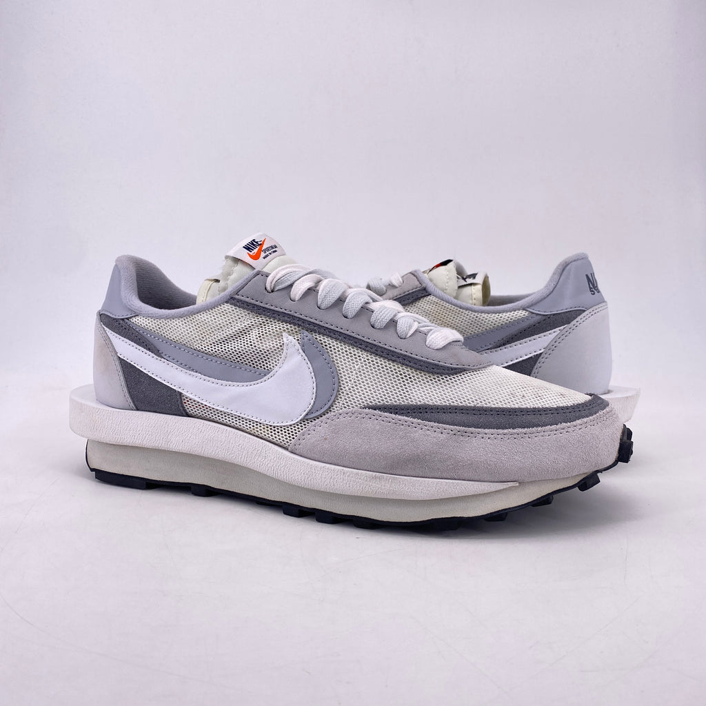 Nike LD WAFFLE / Sacai "Summit White" 2019 Used Size 11.5
