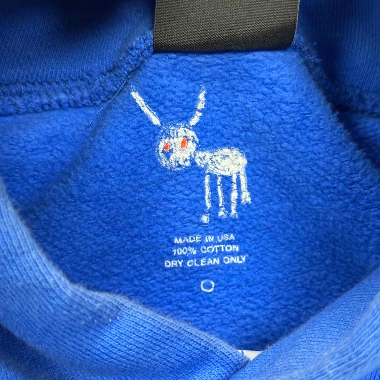 Drake Related Hoodie &quot;FATD&quot; Blue Used Size XL