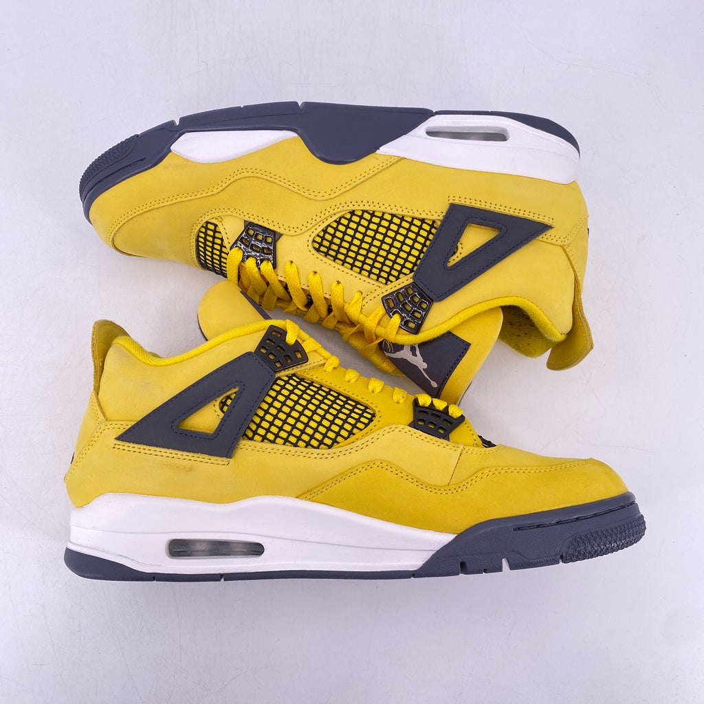 Air Jordan 4 Retro "Lightning" 2021 Used Size 11.5