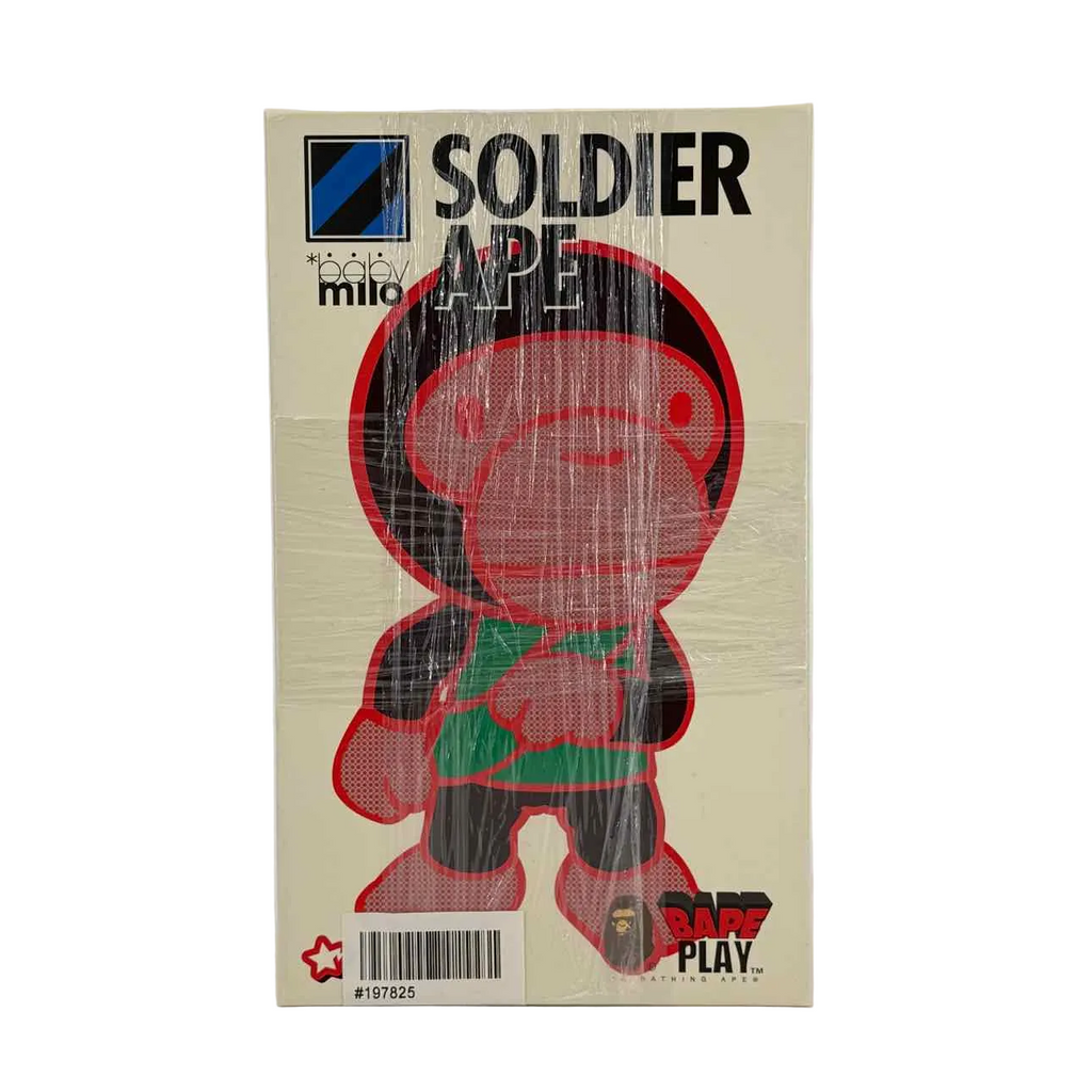 Bape Toy "BAPE PLAY SOLDIER APE" 2003 New Red
