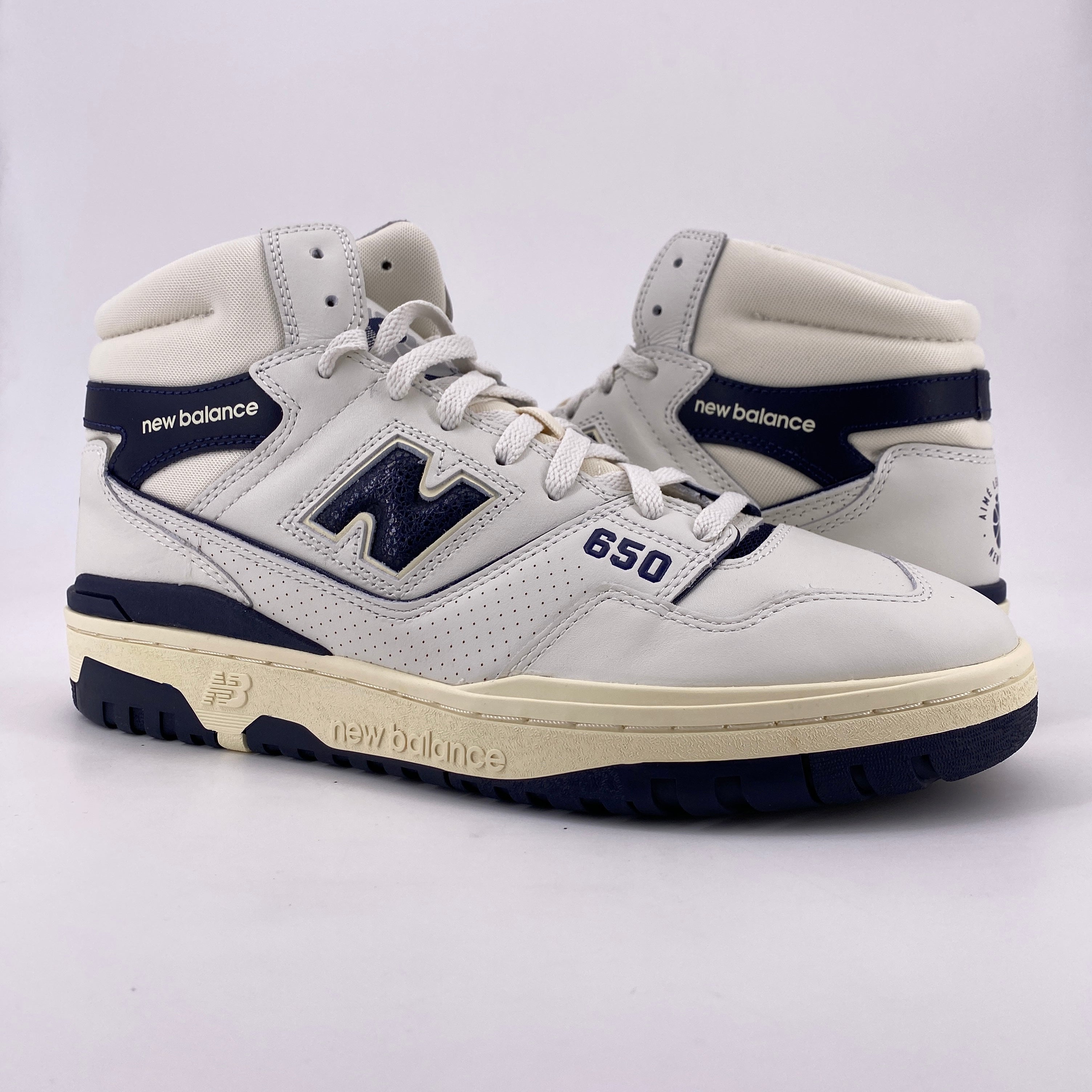 New Balance 650 / ALD &quot;White Navy&quot; 2021 New Size 11