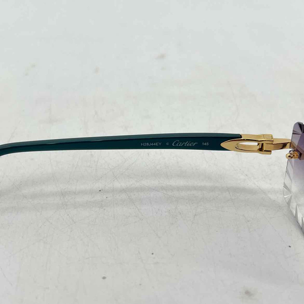 Cartier Sunglasses "RIMLESS" New Green Size OS