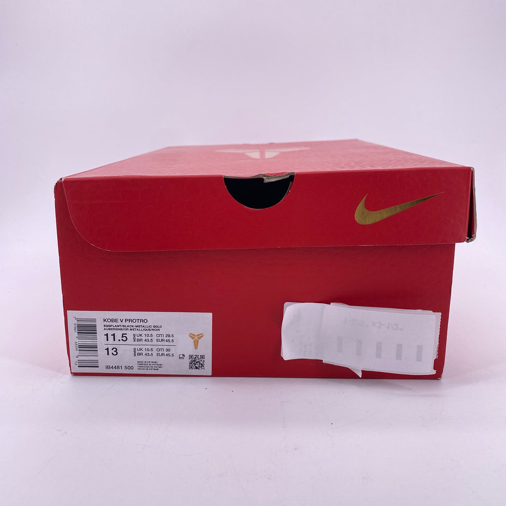 Nike Kobe 5 Protro "Year Of The Mamba Eggplant" 2025 New Size 11.5