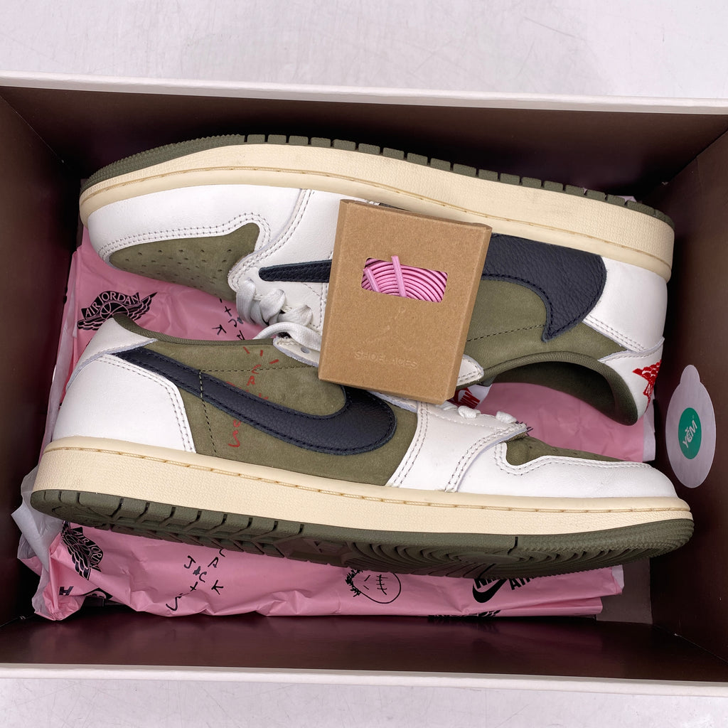Air Jordan 1 Retro Low "Travis Scott Medium Olive" 2024 Used Size 8
