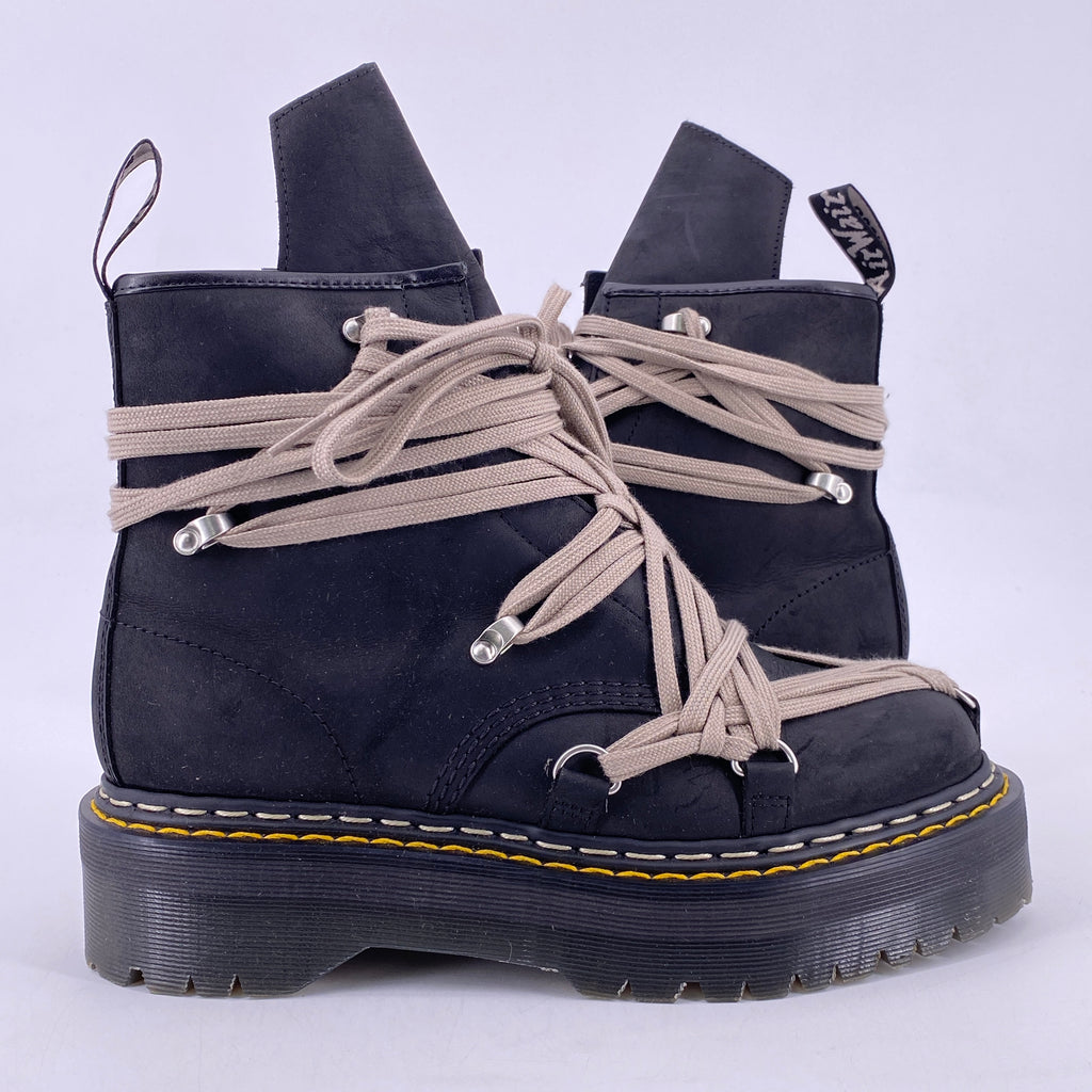 Dr. Martens 1460 Megalace Quad "Rick Owens Black" 2025 Used Size 10