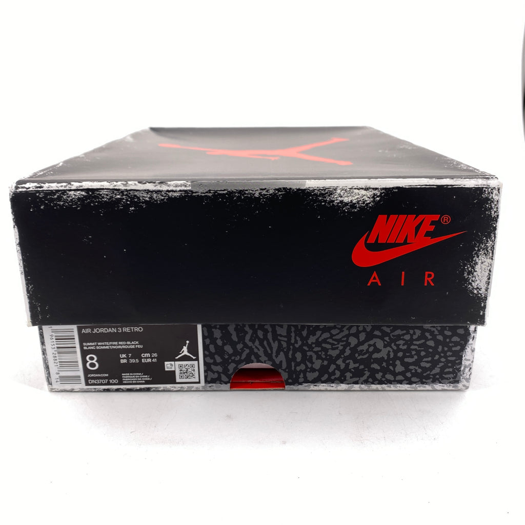 Air Jordan 3 Retro "White Cement Reimagined" 2023 New Size 8