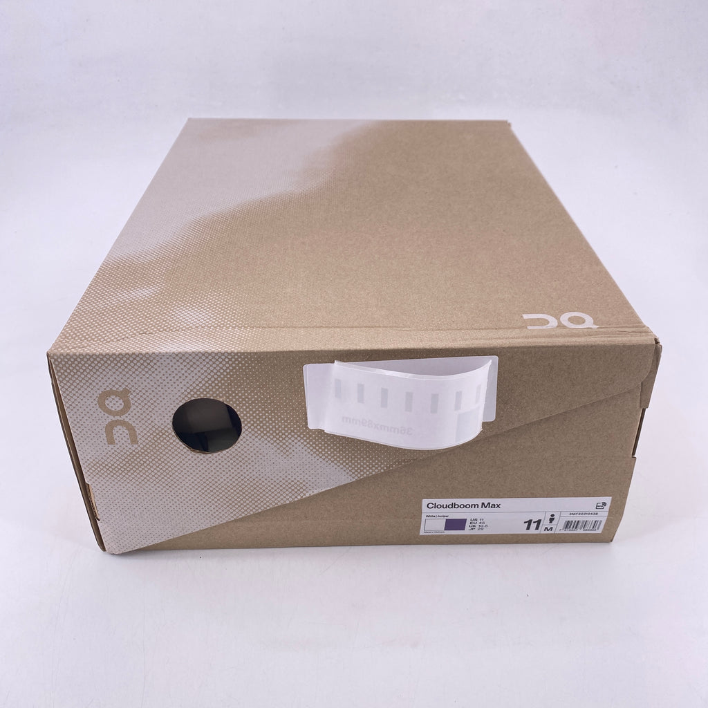 ON Cloudboom "White Juniper" 2026 New Size 11