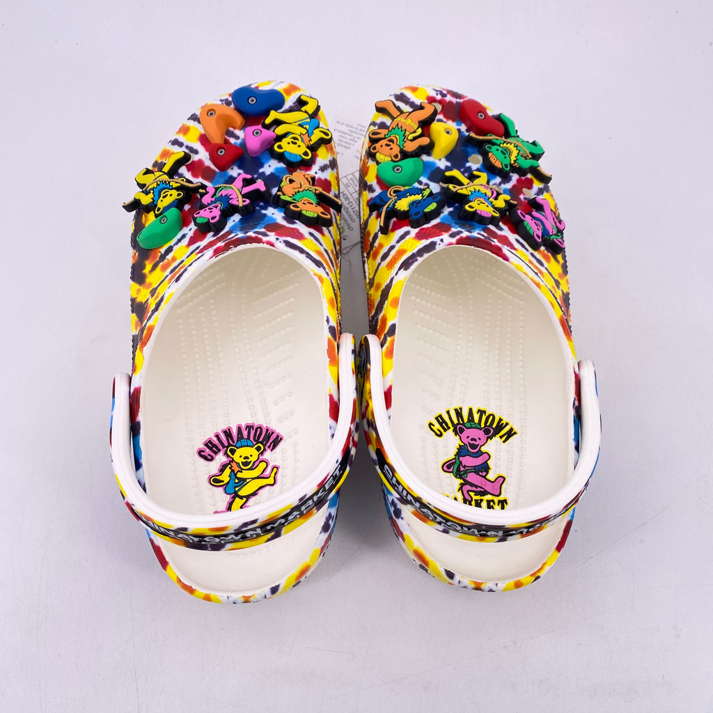 Crocs Clog "Grateful Dead X Chinatown Market" 2020 New Size 7