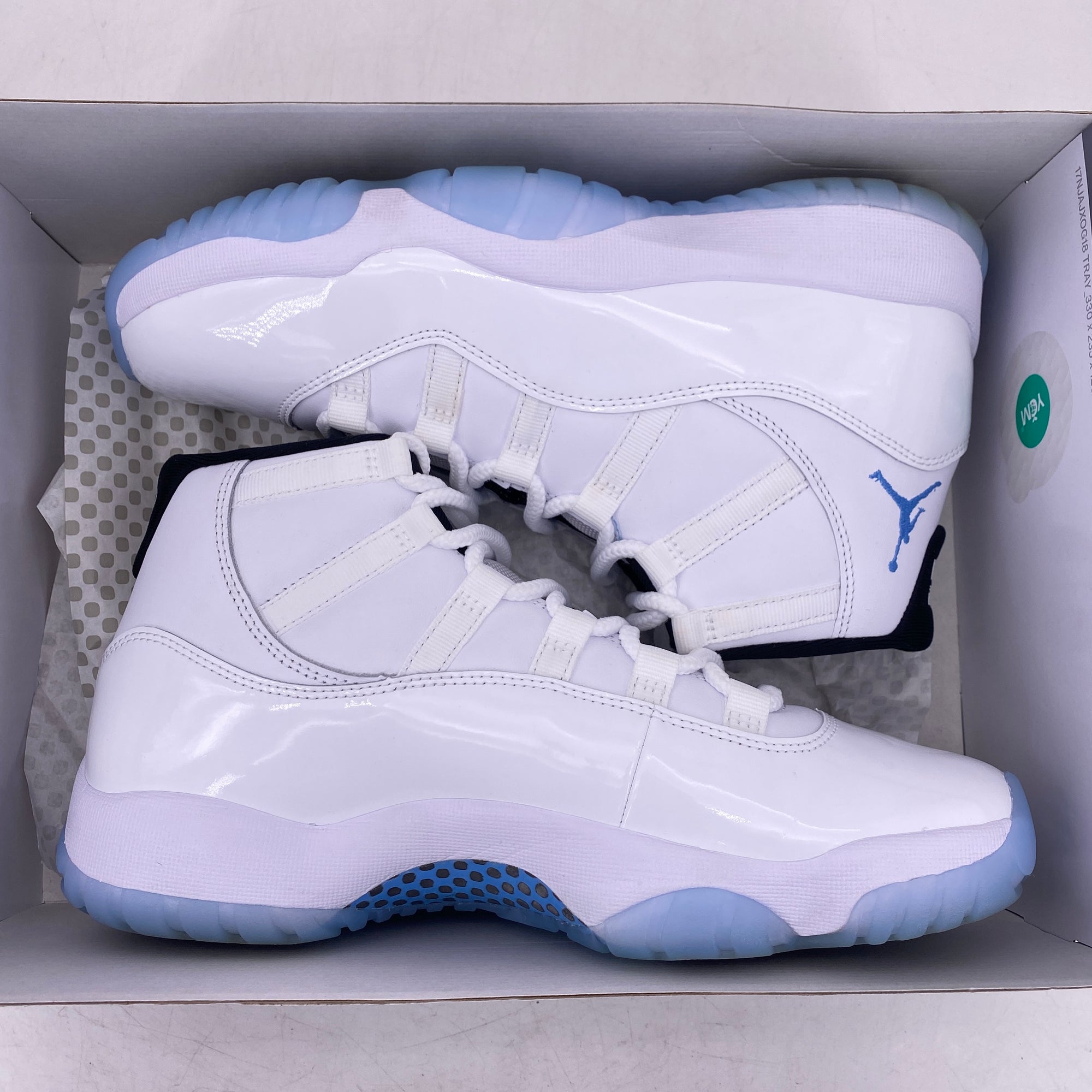 Air Jordan 11 Retro &quot;Legend Blue&quot; 2024 Used Size 8.5