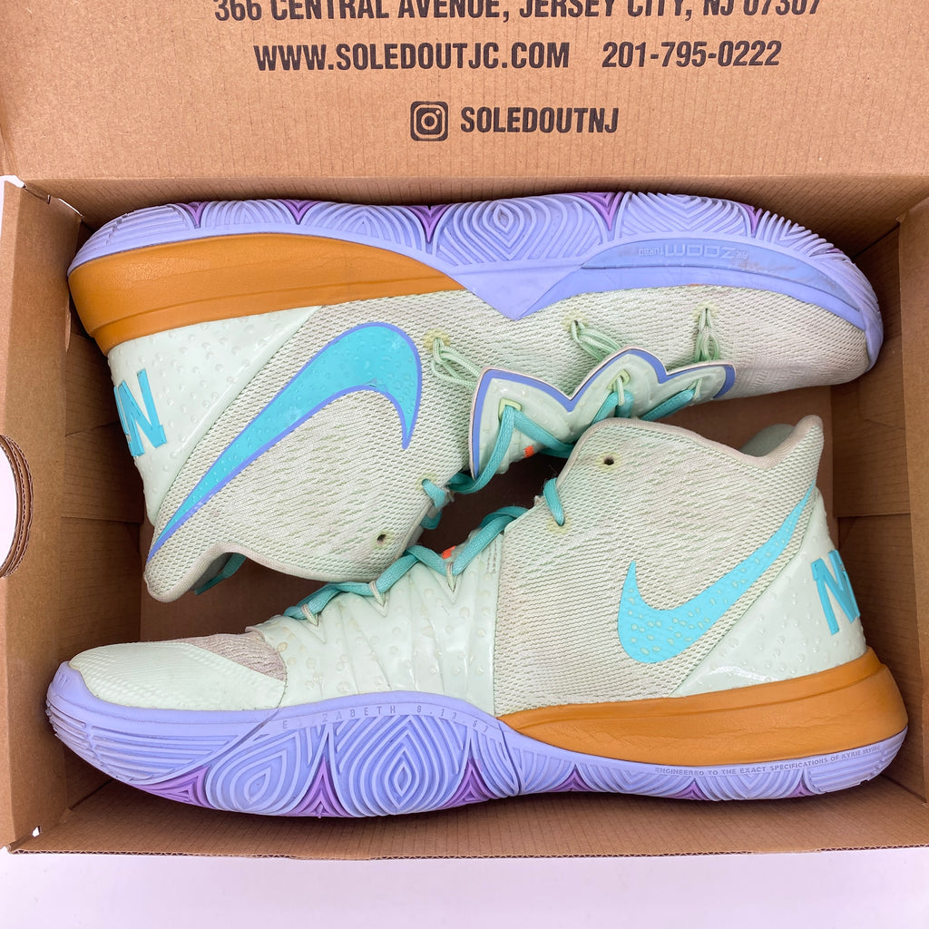 Nike Kyrie 5 "Spongebob Squidward" 2019 Used Size 13