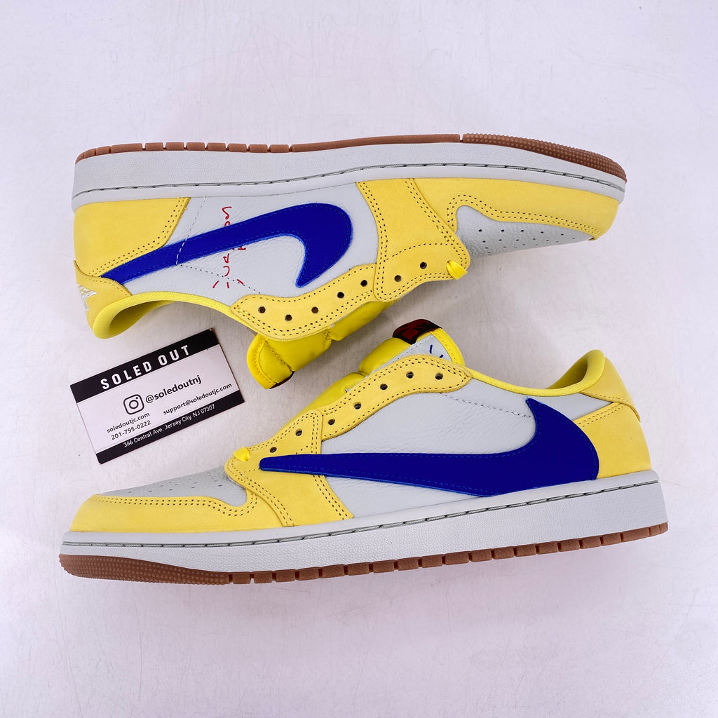 Air Jordan (W) 1 Low "Canary" 2024 New Size 12W