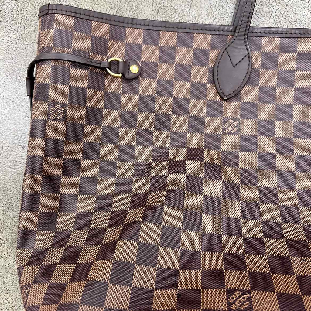 Louis Vuitton Neverfull GM "DAMIER" Used Brown Size GM Bags