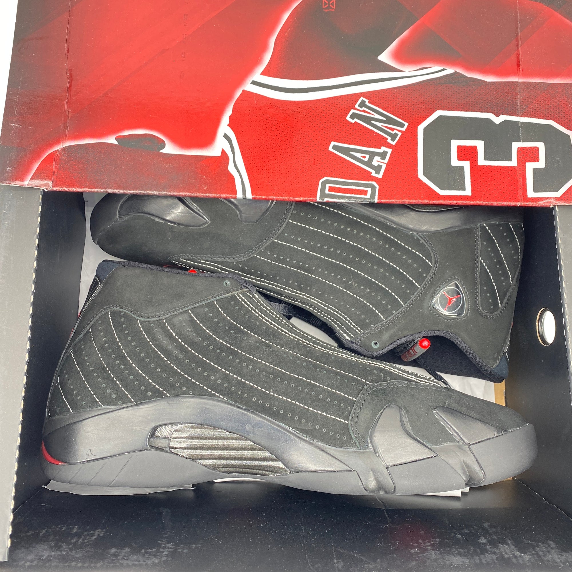 Air Jordan 14 Retro &quot;Black Cdp&quot; 2008 New Size 11.5