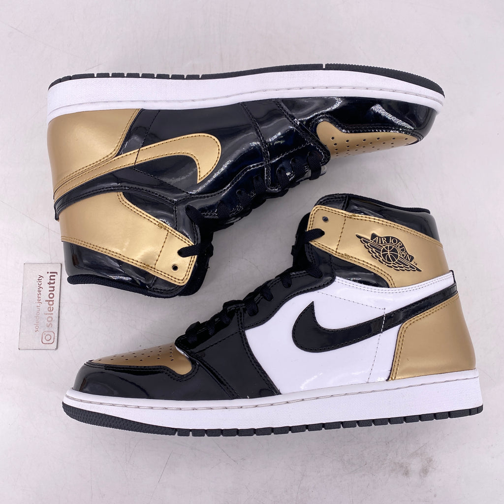 Air Jordan 1 Retro High OG "Gold Toe" 2018 Used Size 12