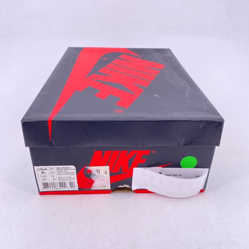 Air Jordan (GS) 1 Retro High "Knicks" 2013 Used Size 6Y