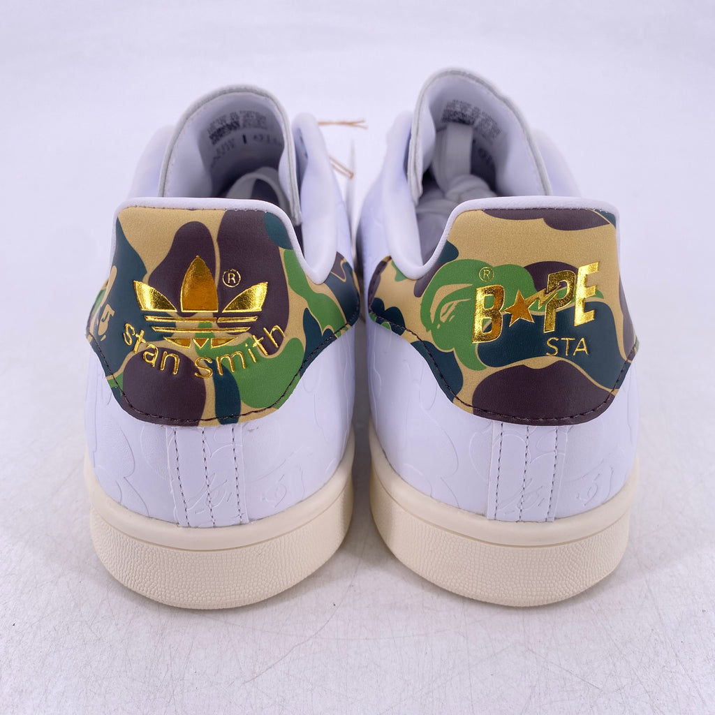 Adidas Stan Smith "Bape 30Th Anniversary White" 2023 New Size 11.5