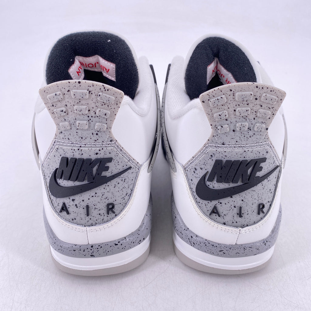 Air Jordan 4 Retro "White Cement" 2025 New Size 9